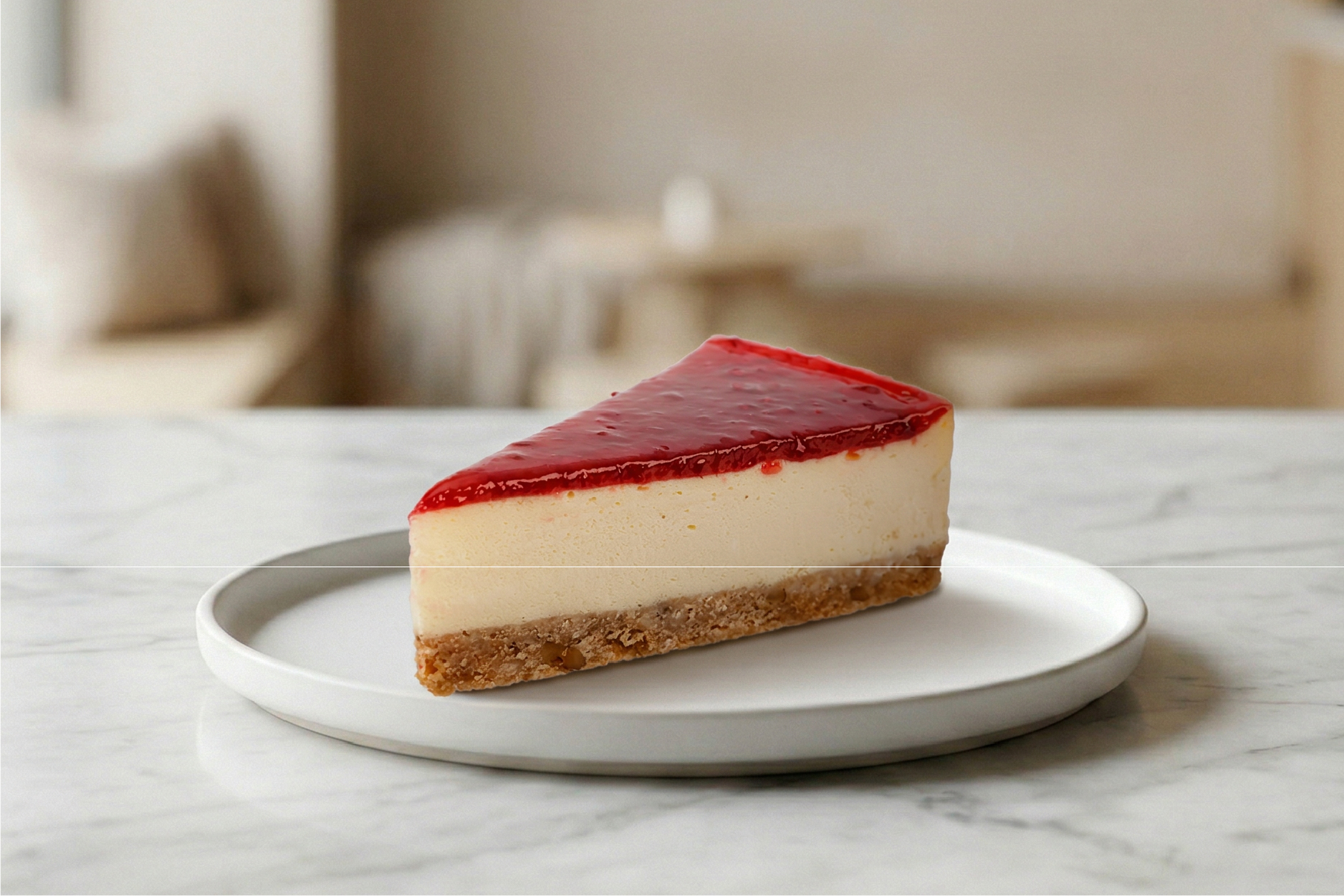 Frambuazlı Cheesecake
